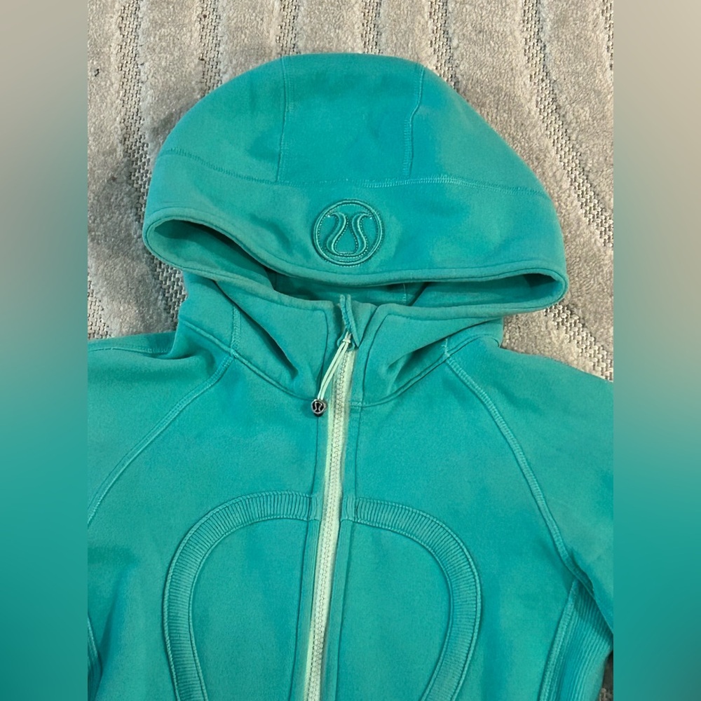 Lululemon Scuba Hoodie II in Bali Breeze/Fresh Teal - Size 2 - Picture 3 of 15